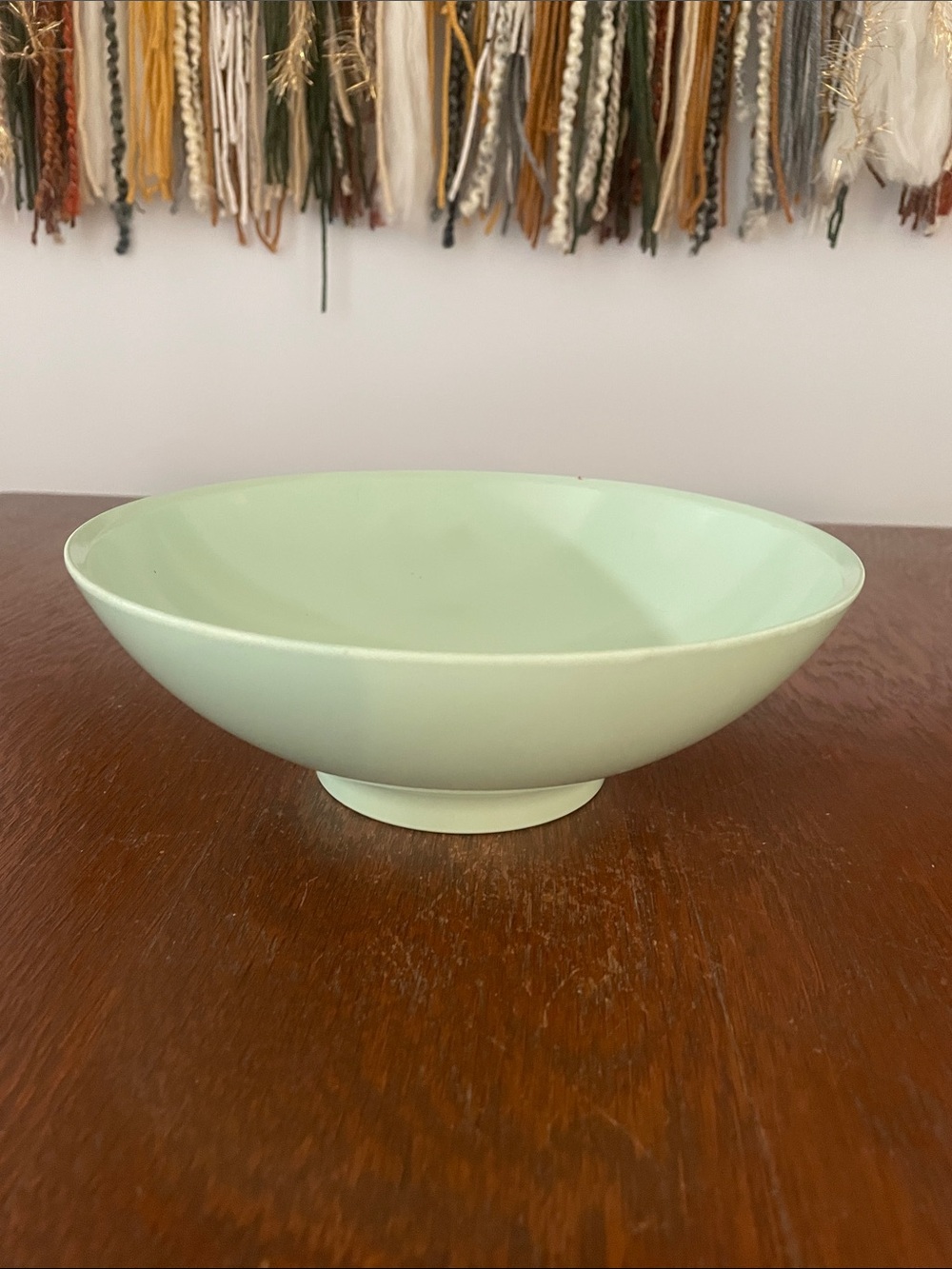 Vintage boontonware  Bowl in melamine plastic - mid century color- made in USA